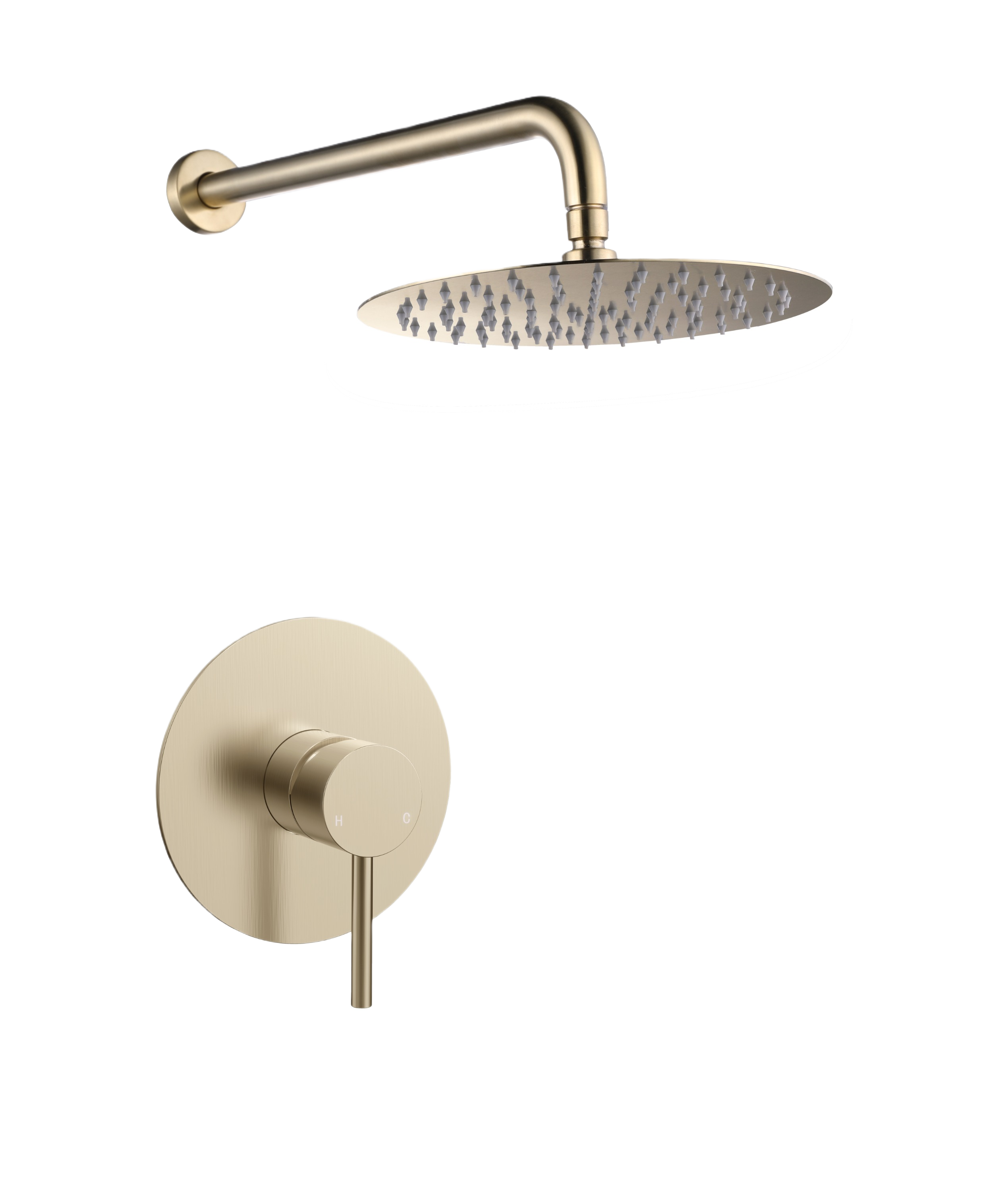 YC-8062 – Premium Shower System Minimalist Wall-Mount Shower Set