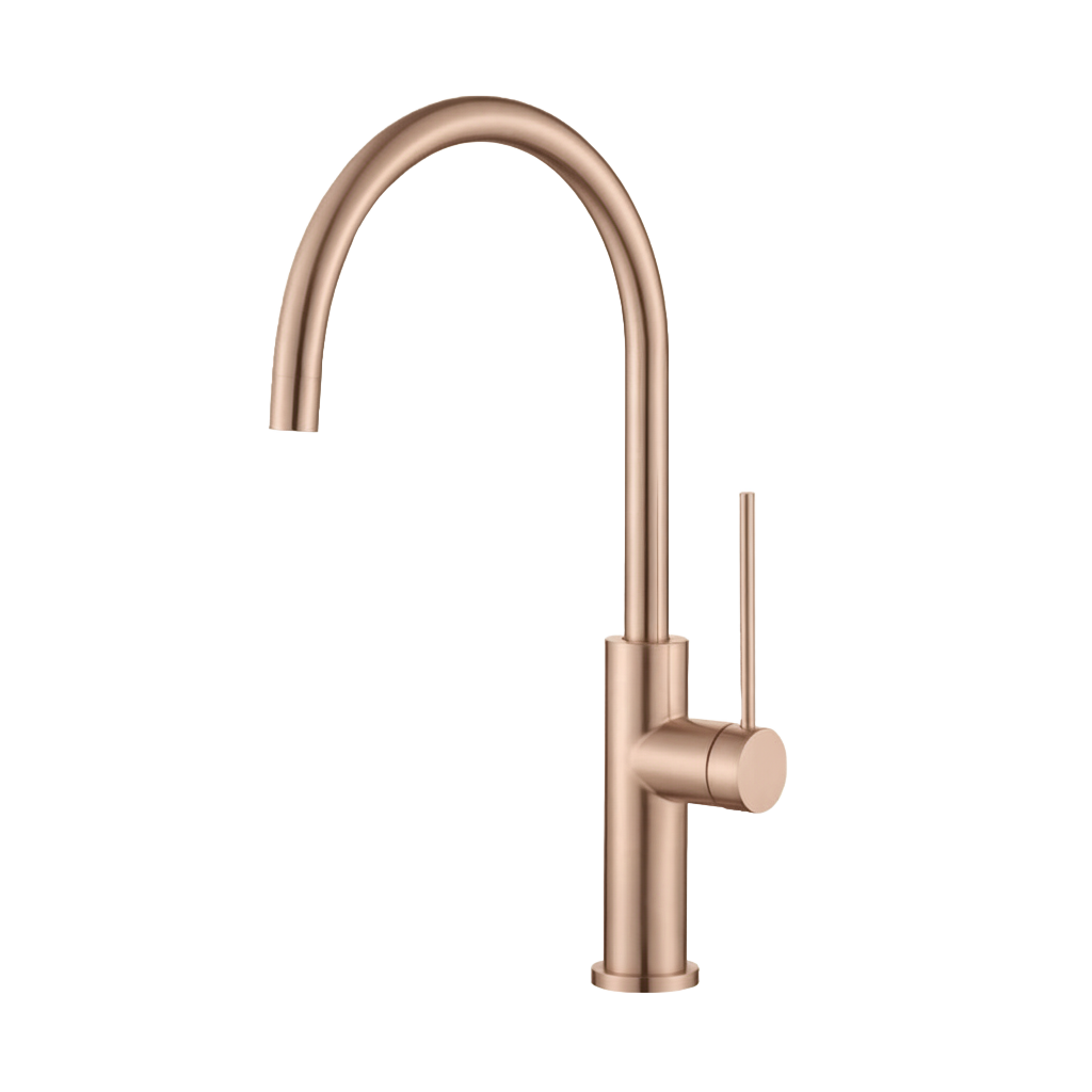CAMILLA SERIES – KITCHEN FAUCET, A MINIMALIST FIXED SPOUT WITH BALANCED PROPORTIONS.