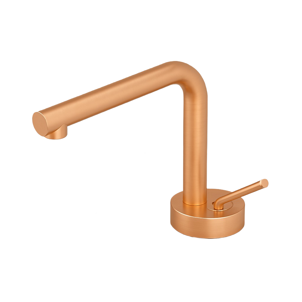 YC-80742 Elegant Vanity Faucet – Streamlined High-Arc Spout
