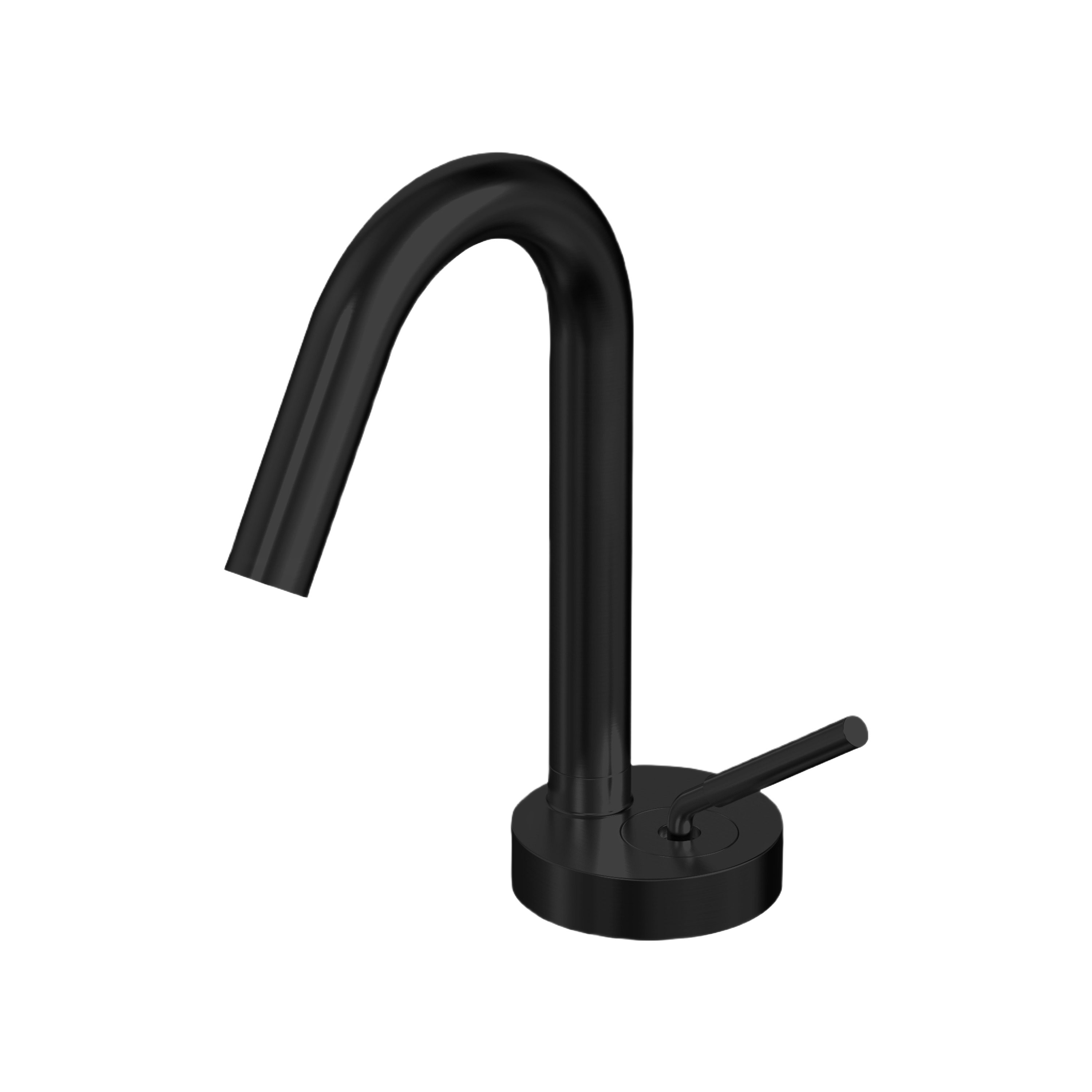 YC-80745 Elegant Vanity Faucet – Streamlined High-Arc Spout with Easy Control Handle