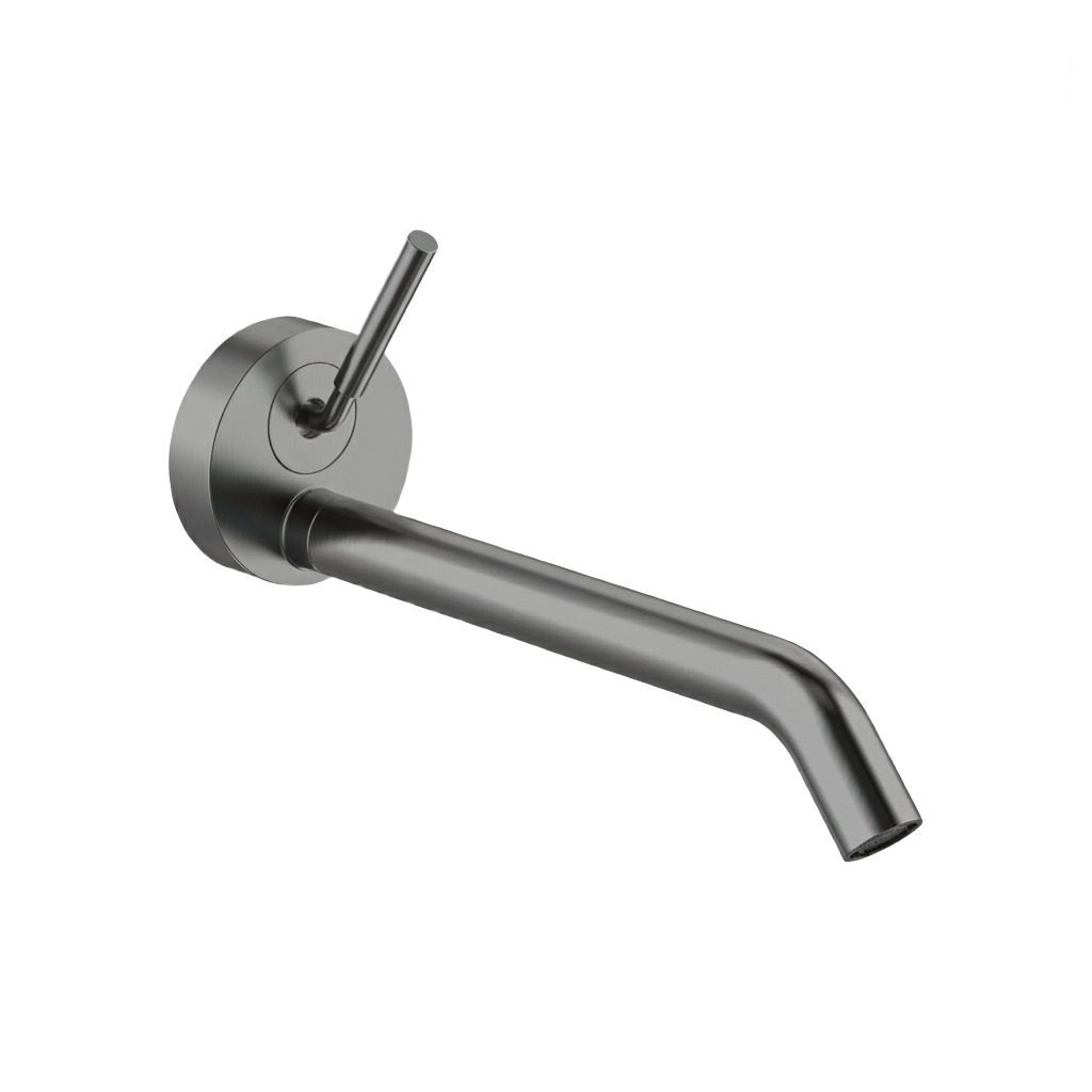 AURORA SERIES – WALL MOUNT BATHROOM MIXER, STREAMLINED FORM DESIGNED FOR BASIN AND TUB USE