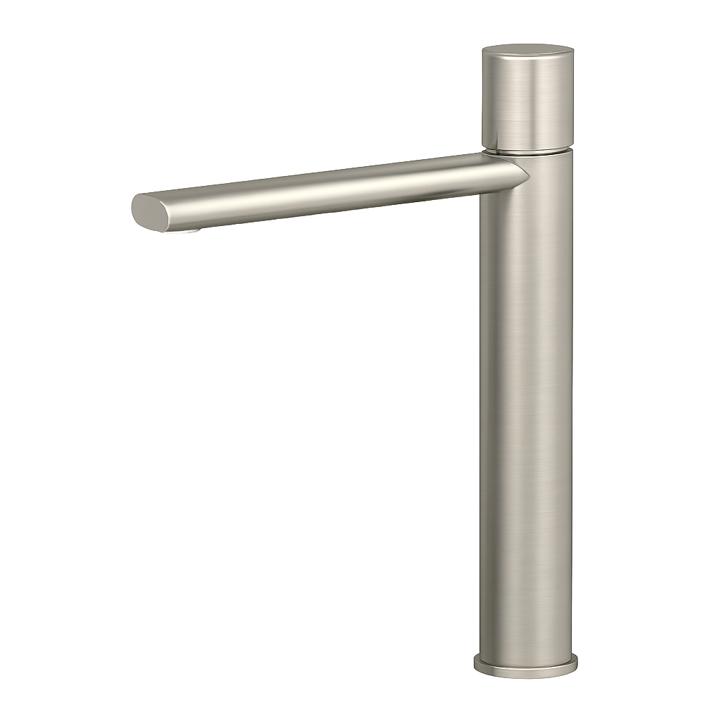 LIVIA SERIES – TALL BATHROOM FAUCET WITH MINIMALIST LINES AND A SMOOTH MODERN SILHOUETTE