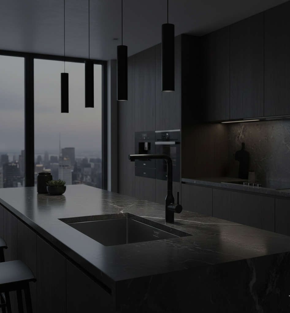 CAMILLA SERIES – KITCHEN FAUCET, A REFINED PULL DOWN DESIGN WITH A SLEEK, MODERN PROFILE.
