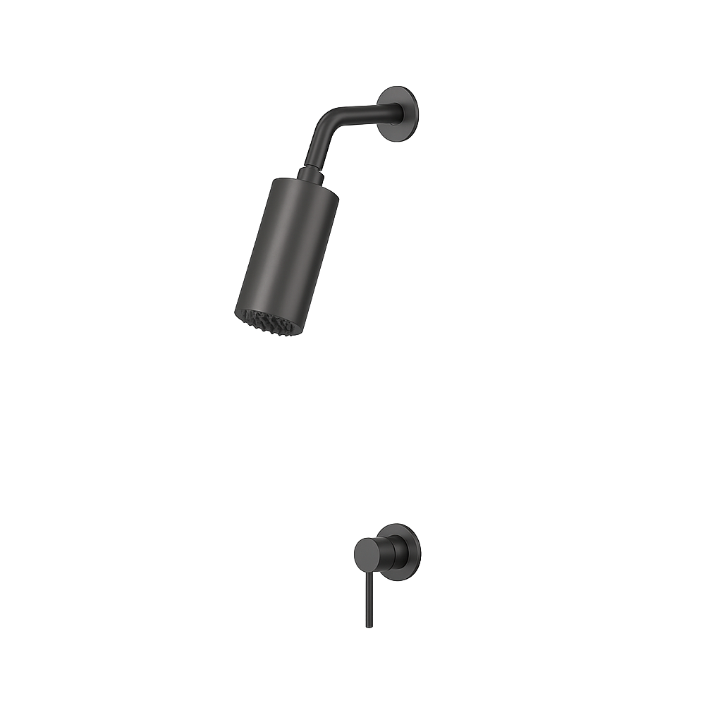 YC-81101 Luxury Shower Set – Contemporary Wall-Mounted Shower with Mixer Valve