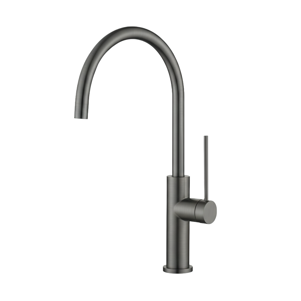 CAMILLA SERIES – KITCHEN FAUCET, A MINIMALIST FIXED SPOUT WITH BALANCED PROPORTIONS.