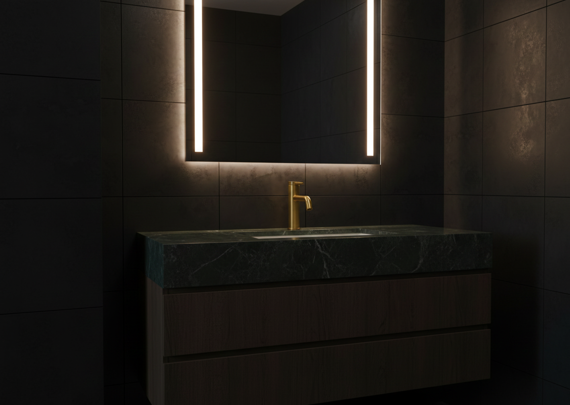 SERENA SERIES - BATHROOM FAUCET, A CLEAN CYLINDRICAL DESIGN WITH A CONFIDENT, MODERN EDGE.