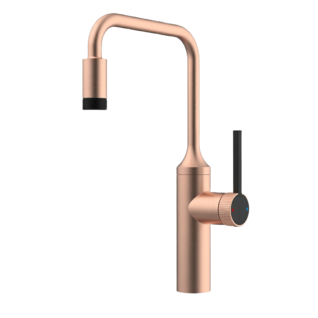 VALENTINA SERIES – KITCHEN FAUCET, A BOLD FIXED SPOUT DESIGN WITH A CLEAN, CONTEMPORARY EDGE.
