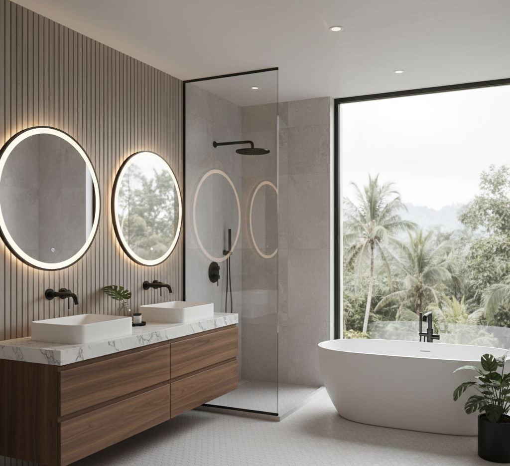 YC-811014 – Premium Vanity Faucet, Modern Wall-Mounted