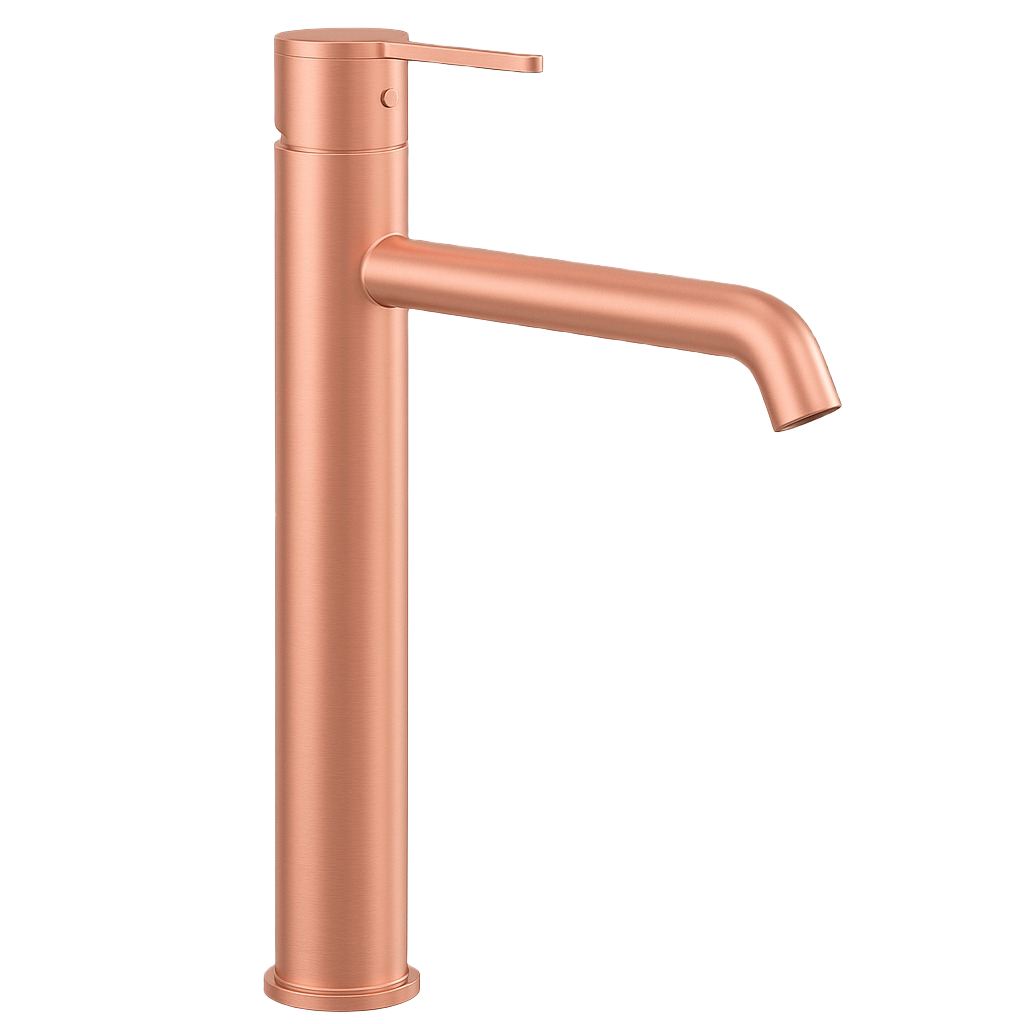 ISABELLA SERIES – TALL BATHROOM FAUCET, A SLENDER VERTICAL DESIGN WITH QUIET SOPHISTICATION.
