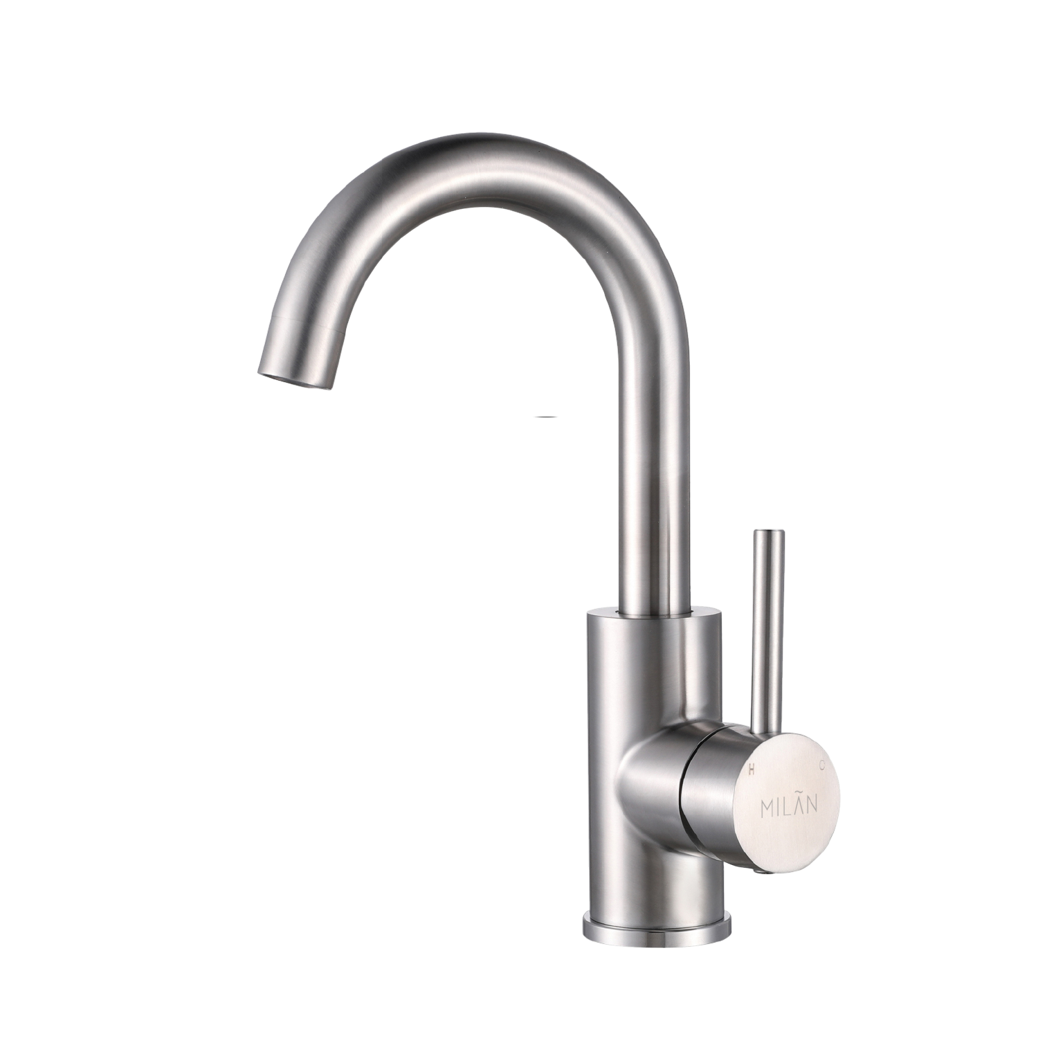 CAMILLA SERIES – BATHROOM FAUCET, A BALANCED ARC THAT BRINGS SOFTNESS AND STRUCTURE TO THE VANITY. (1)