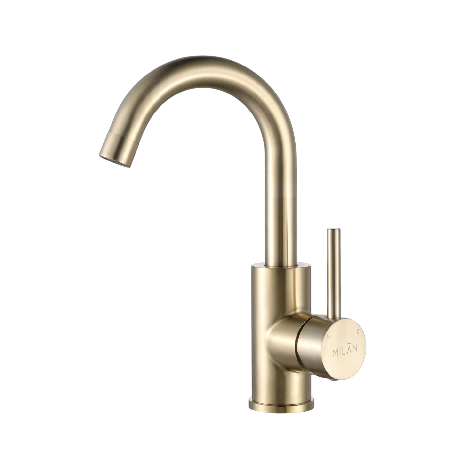 CAMILLA SERIES – BATHROOM FAUCET, A BALANCED ARC THAT BRINGS SOFTNESS AND STRUCTURE TO THE VANITY. (1)