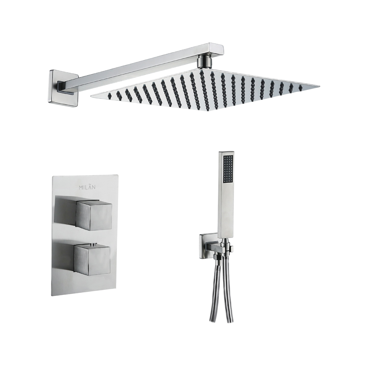 Helena - Brush Thermostatic Shower System