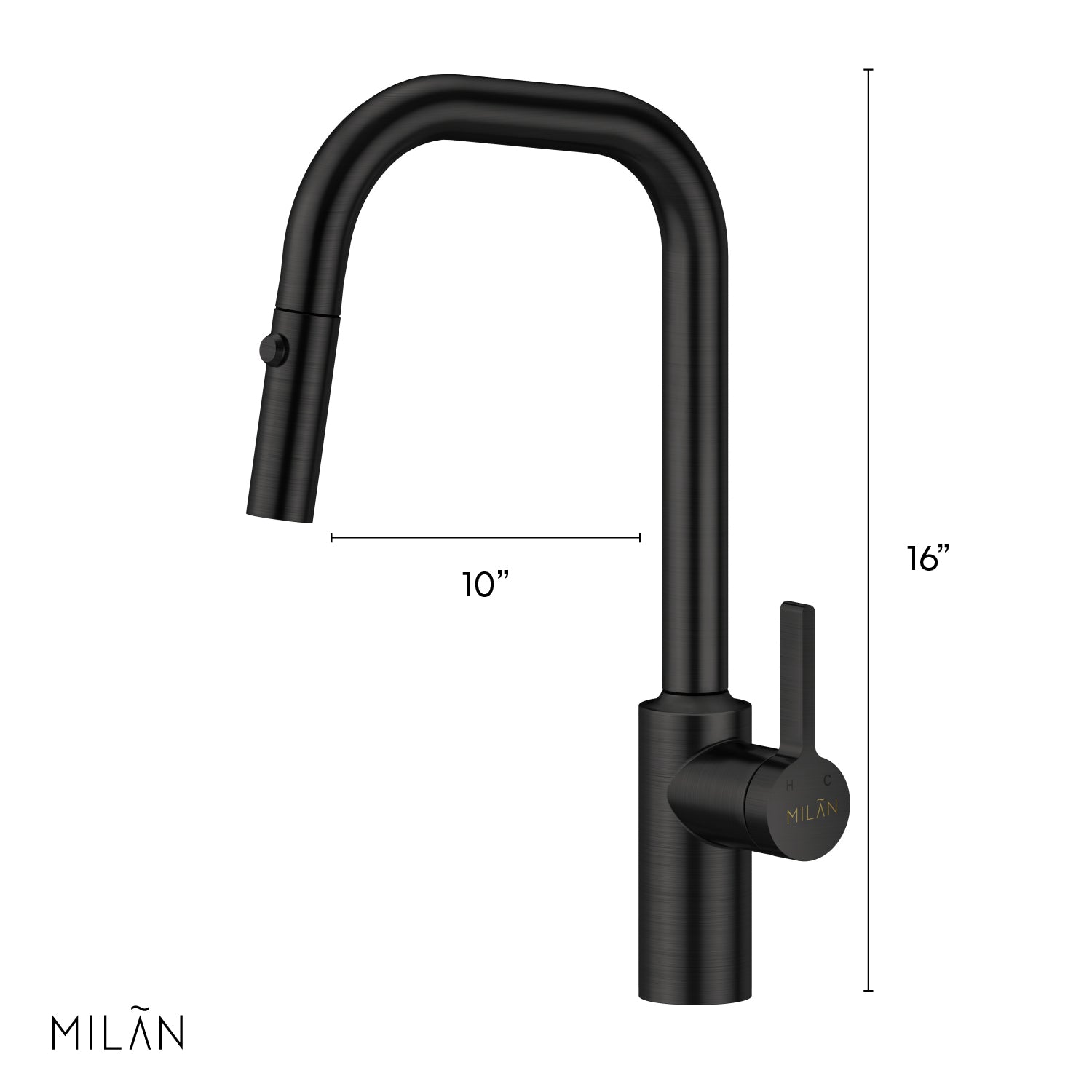 Camilla Brush Kitchen Faucet - Modern Elegance, Lasting Reliability