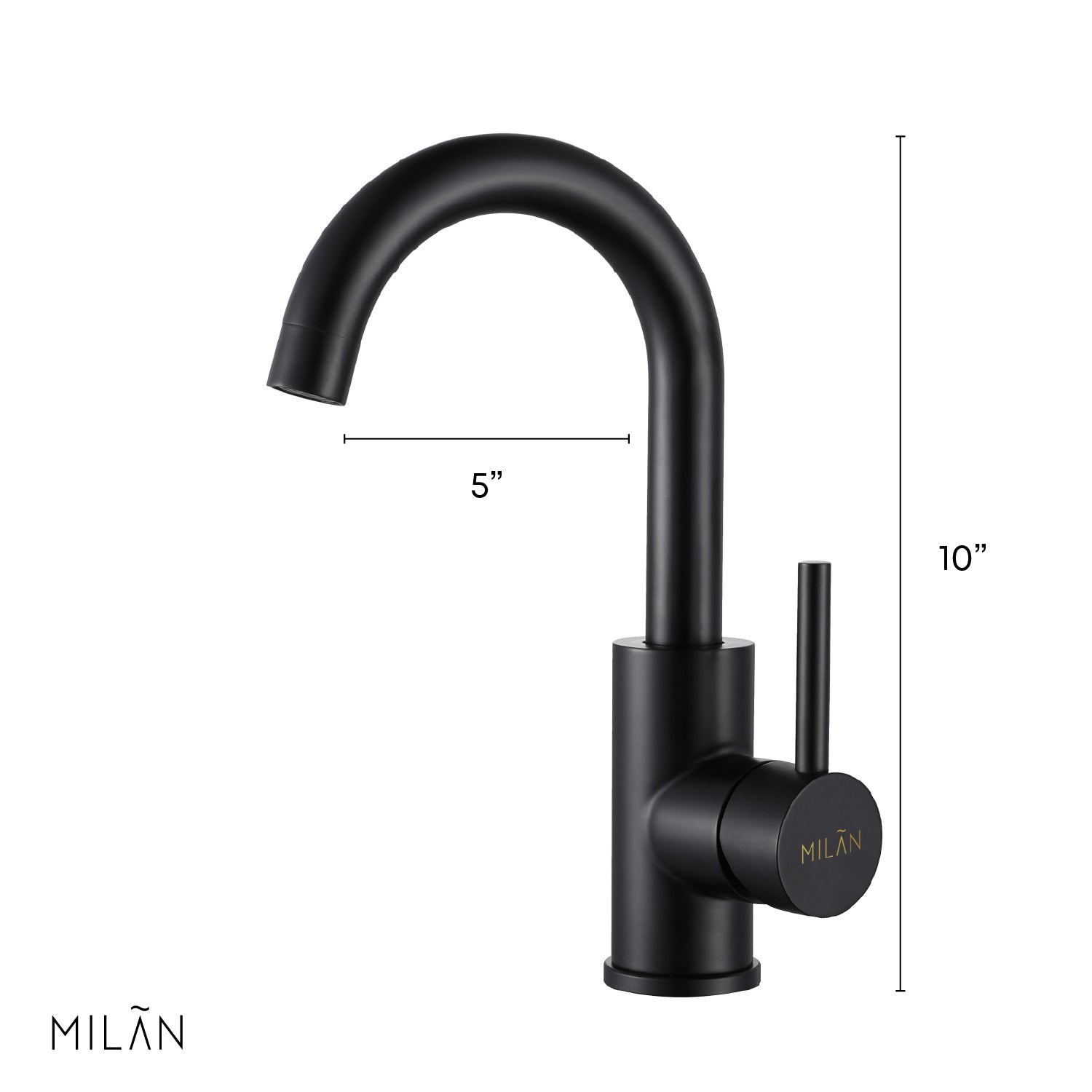 Lucia Modern Bathroom Faucet - Sleek, Safe, and Built to Last