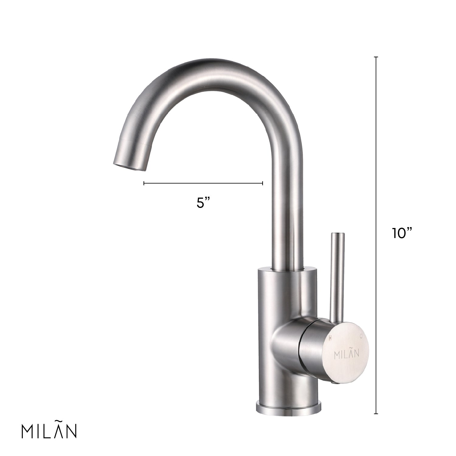 Lucia Modern Bathroom Faucet - Sleek, Safe, and Built to Last