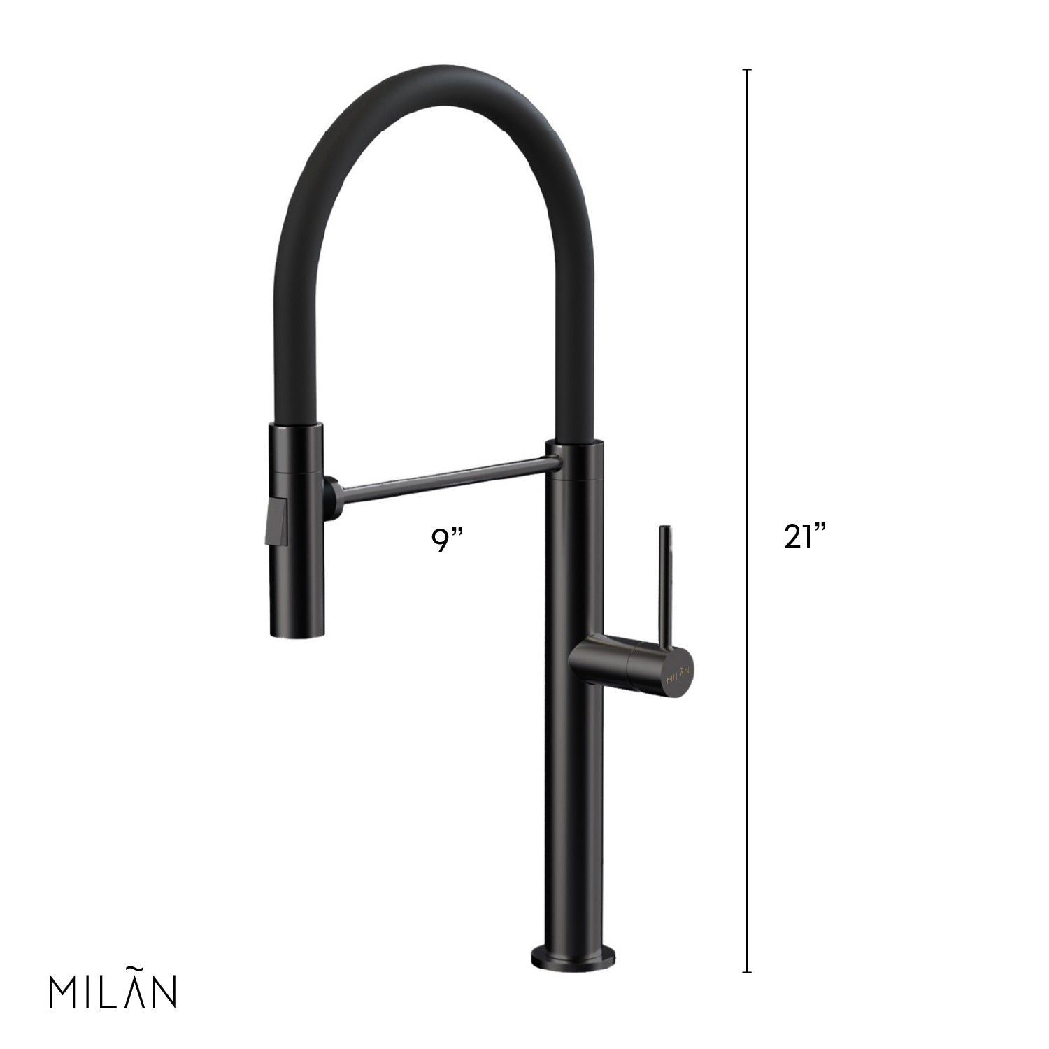 Bianca Brush Kitchen Faucet - Sleek Style, Everyday Performance