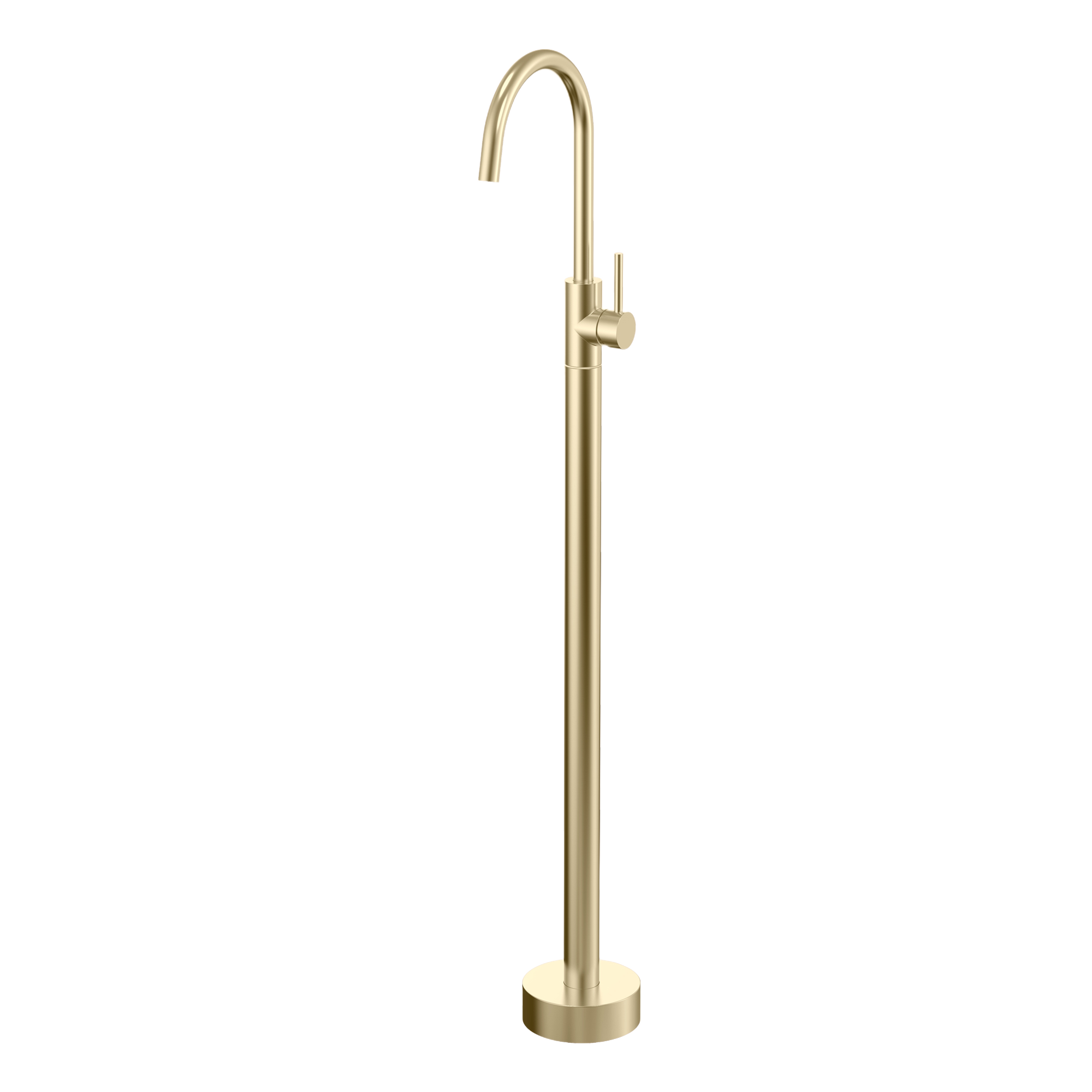 GIADA SERIES – FREESTANDING TUB FILLER WITH ELEGANT CURVED SPOUT AND MINIMALIST MODERN FORM