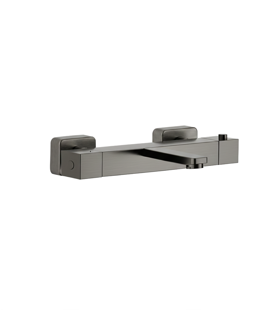 FRANCESCA SERIES – WALL MOUNTED TUB FILLER WITH BOLD LINEAR FORM, CRAFTED FOR A STRIKING CONTEMPORARY BATH