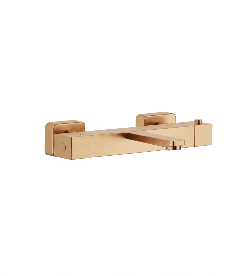 FRANCESCA SERIES – WALL MOUNTED TUB FILLER WITH BOLD LINEAR FORM, CRAFTED FOR A STRIKING CONTEMPORARY BATH