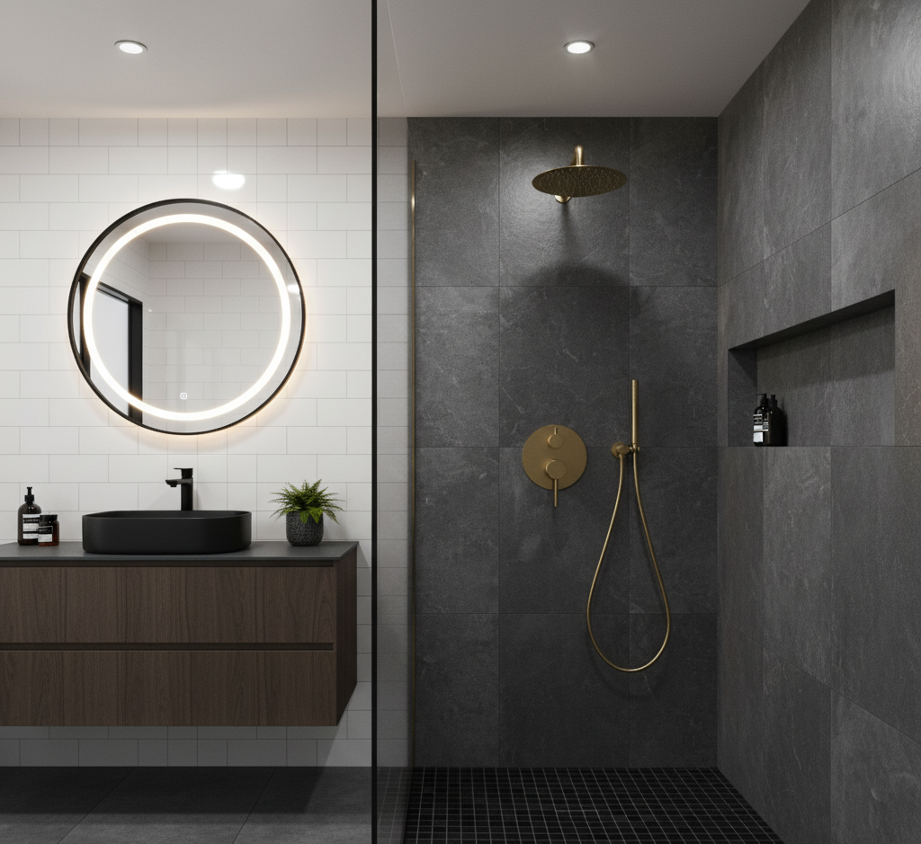 GIADA SERIES – SHOWER HEAD AND HAND SPRAYER SET, CONCEALED DESIGN FOCUSED ON PURE FLOW