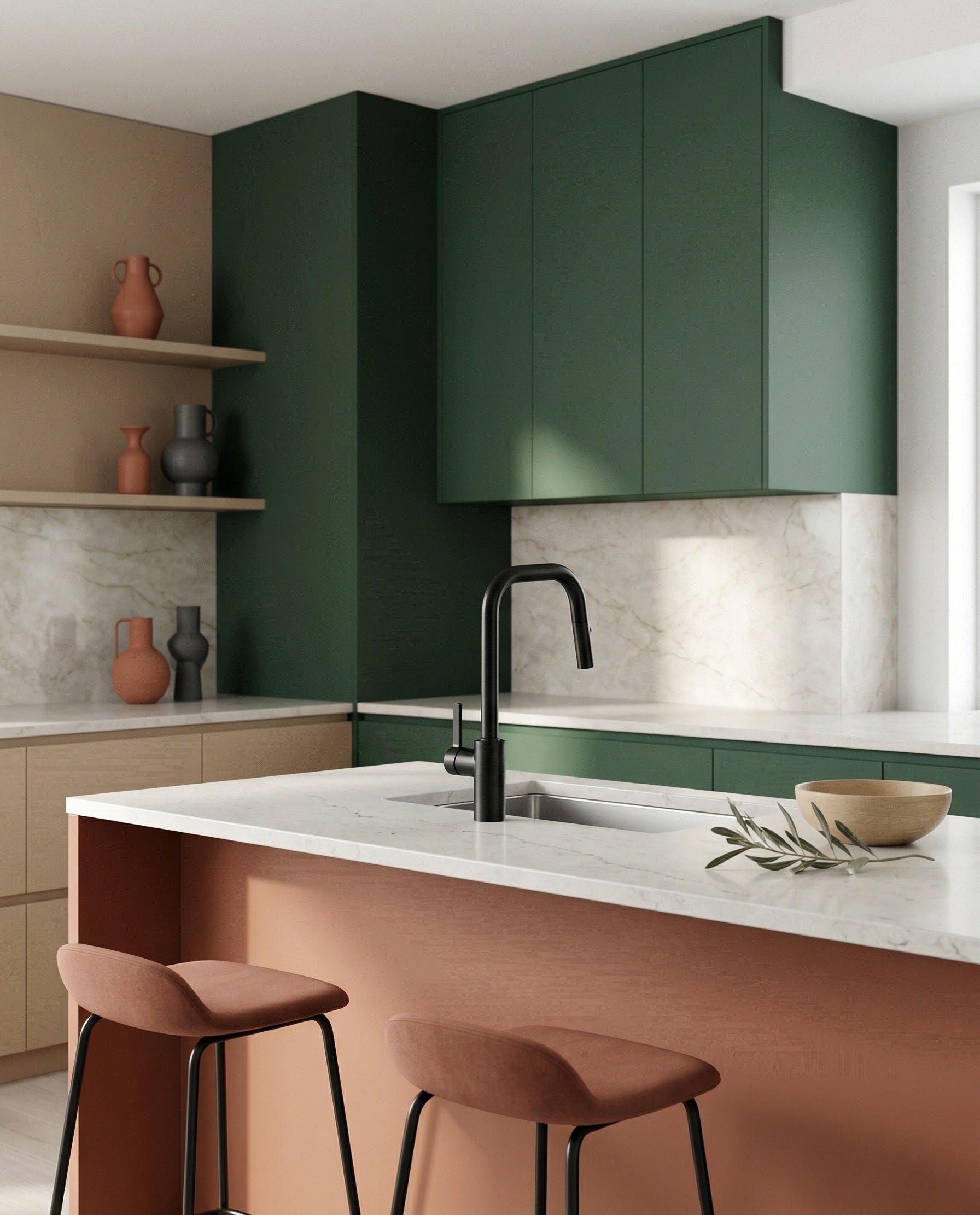 CAMILLA SERIES – KITCHEN FAUCET, A PULL OUT DESIGN DEFINED BY CONTROL AND BALANCE.
