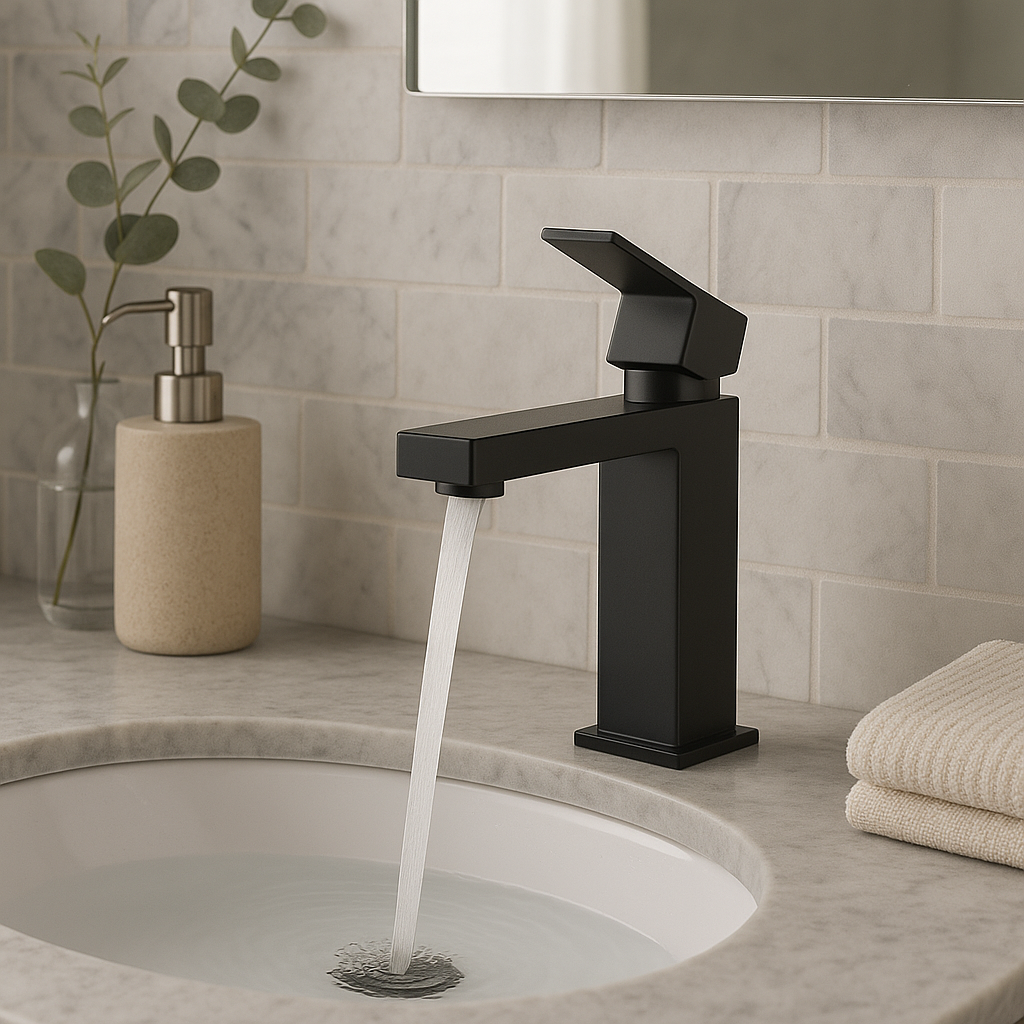Sabine Modern Bathroom Faucet – Sleek Design, Lasting Performance