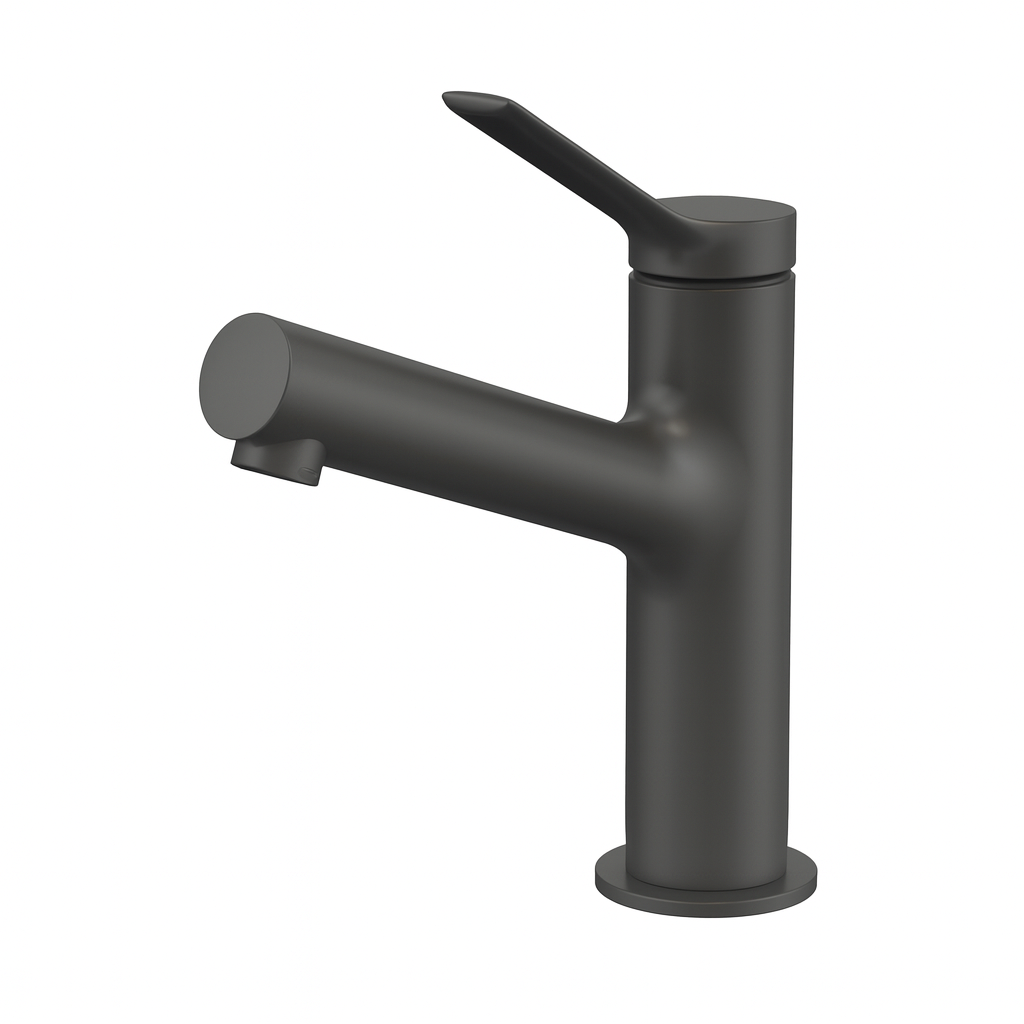 LUNA SERIES – BATHROOM FAUCET, A CONFIDENT FORM SHAPED FOR INTUITIVE DAILY USE.