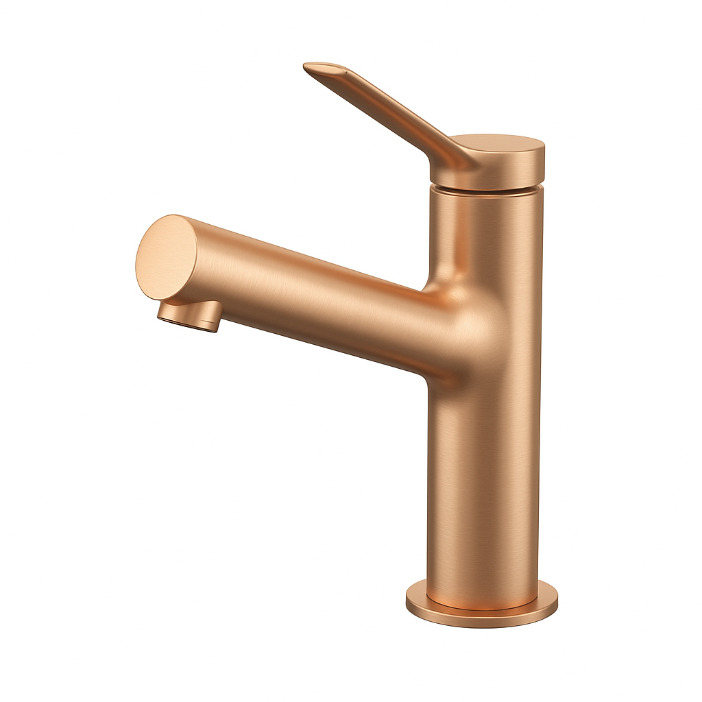 LUNA SERIES – BATHROOM FAUCET, A CONFIDENT FORM SHAPED FOR INTUITIVE DAILY USE.