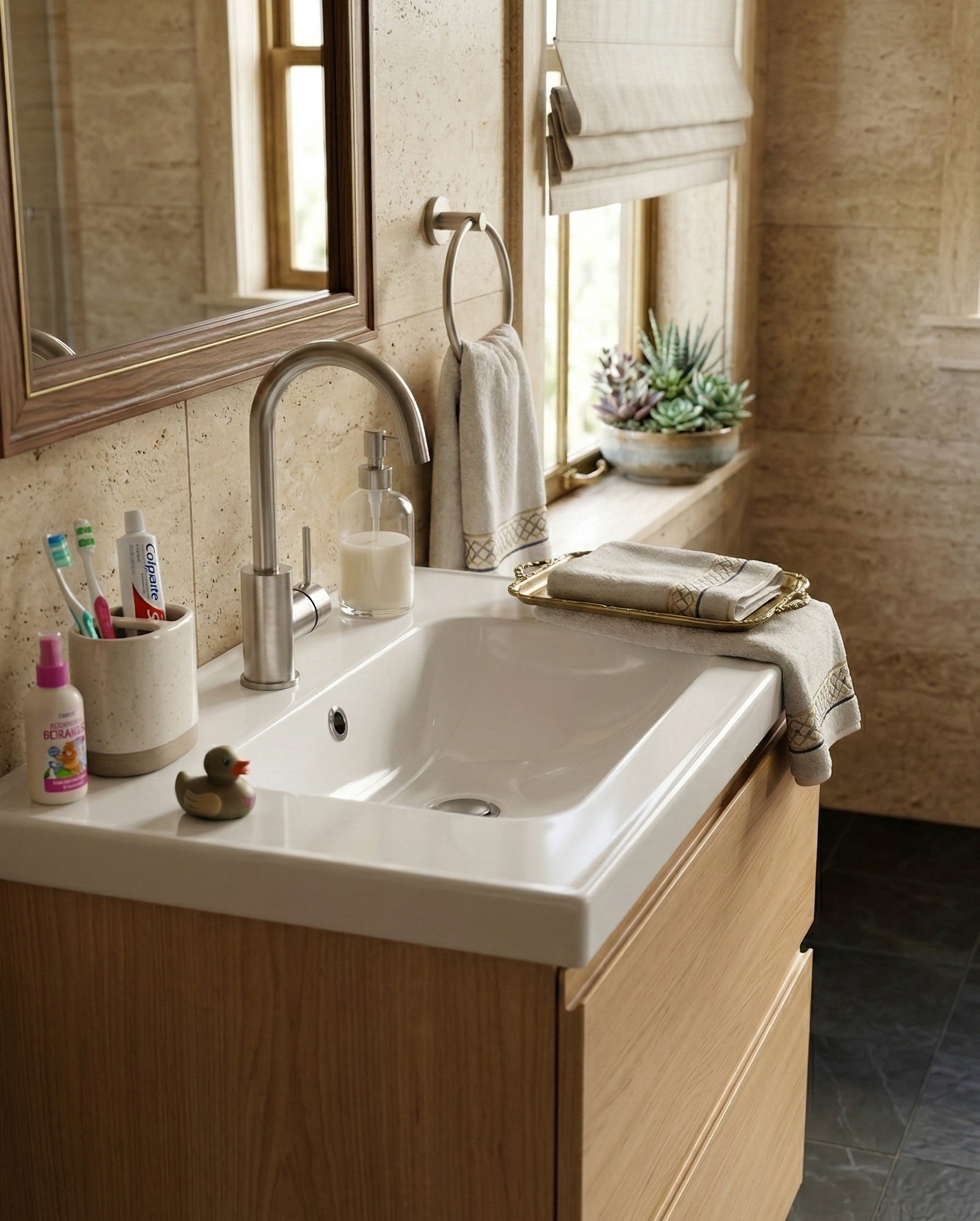 ISABELLA SERIES – BATHROOM FAUCET WITH HIGH ARC SPOUT, GRACEFUL FLOW AND TIMELESS DESIGN