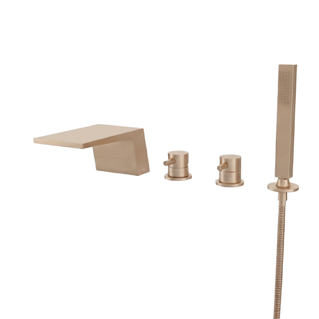 Milan YC-8028 Wall-Mount Tub Filler – Sleek Bathtub Faucet with Built-In Diverter