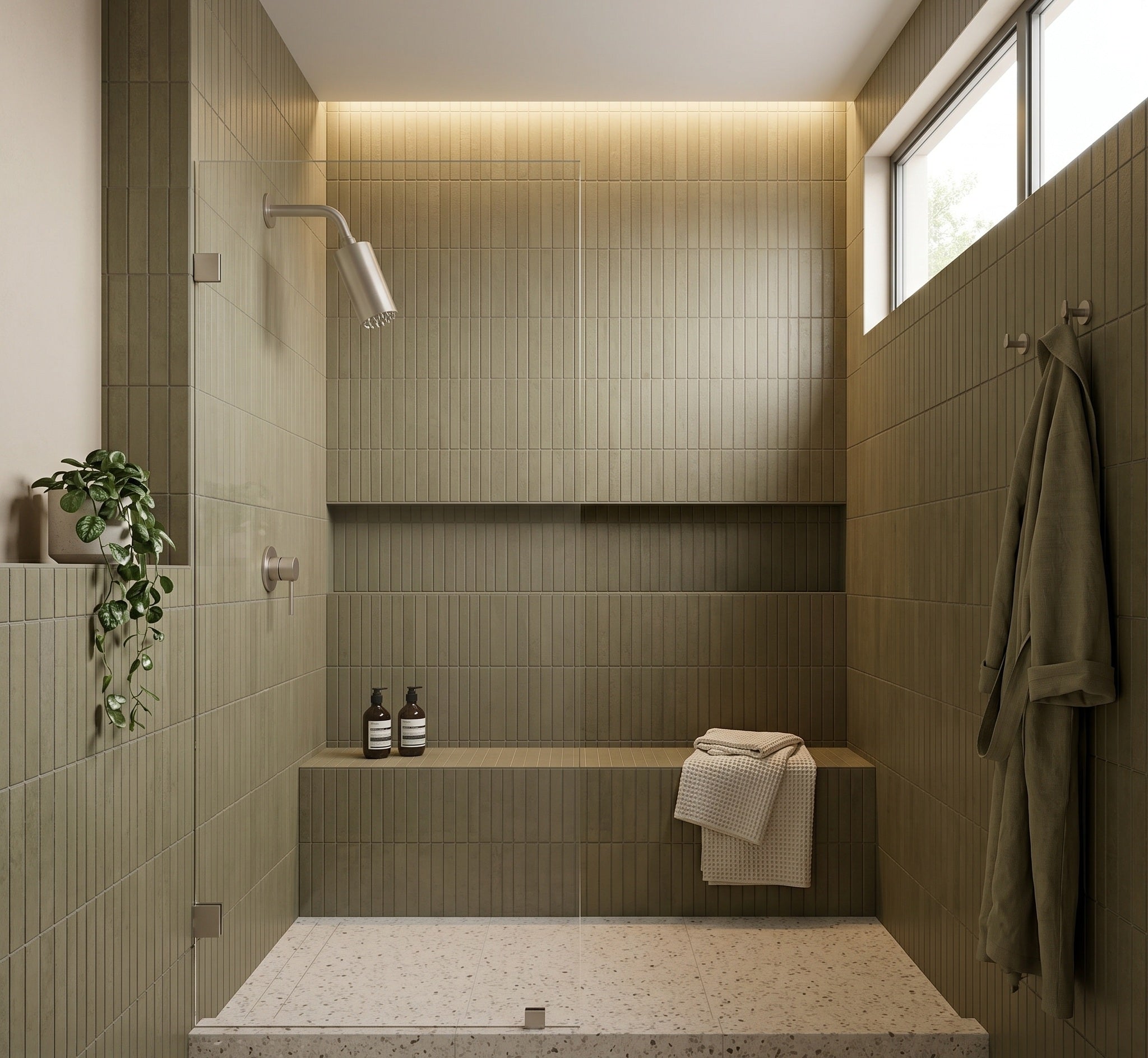 ISABELLA SERIES – SHOWER HEAD AND MIXER, A FOCUSED WALL MOUNTED SET BUILT FOR PRECISE, INTENTIONAL FLOW.