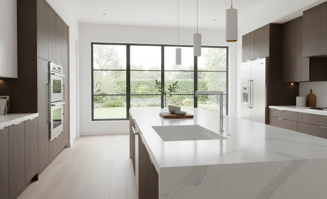 YC-8203 – Premium Kitchen Faucet, Modern Square Design