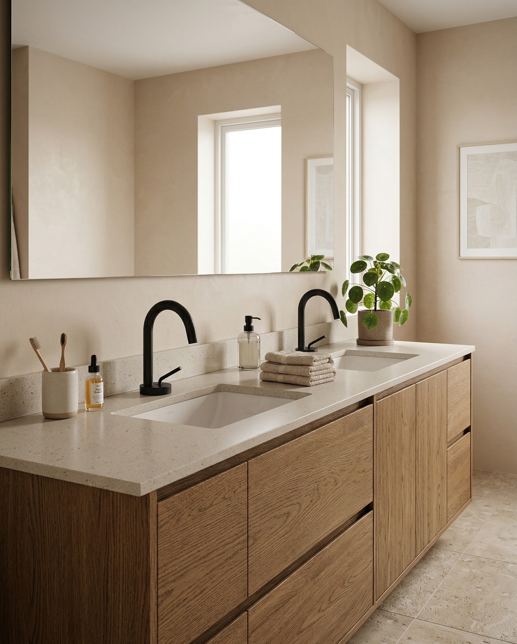 AURORA SERIES – BATHROOM FAUCET, A HIGH ARC FORM WITH EFFORTLESS, UNDERSTATED ELEGANCE.