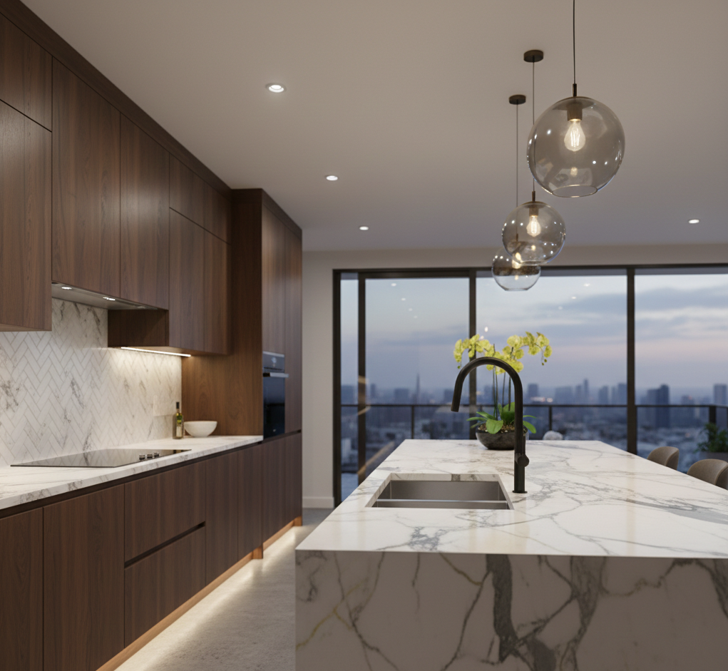 YC-82001 - Milan Luxury Kitchen Faucet – Modern Single Handle