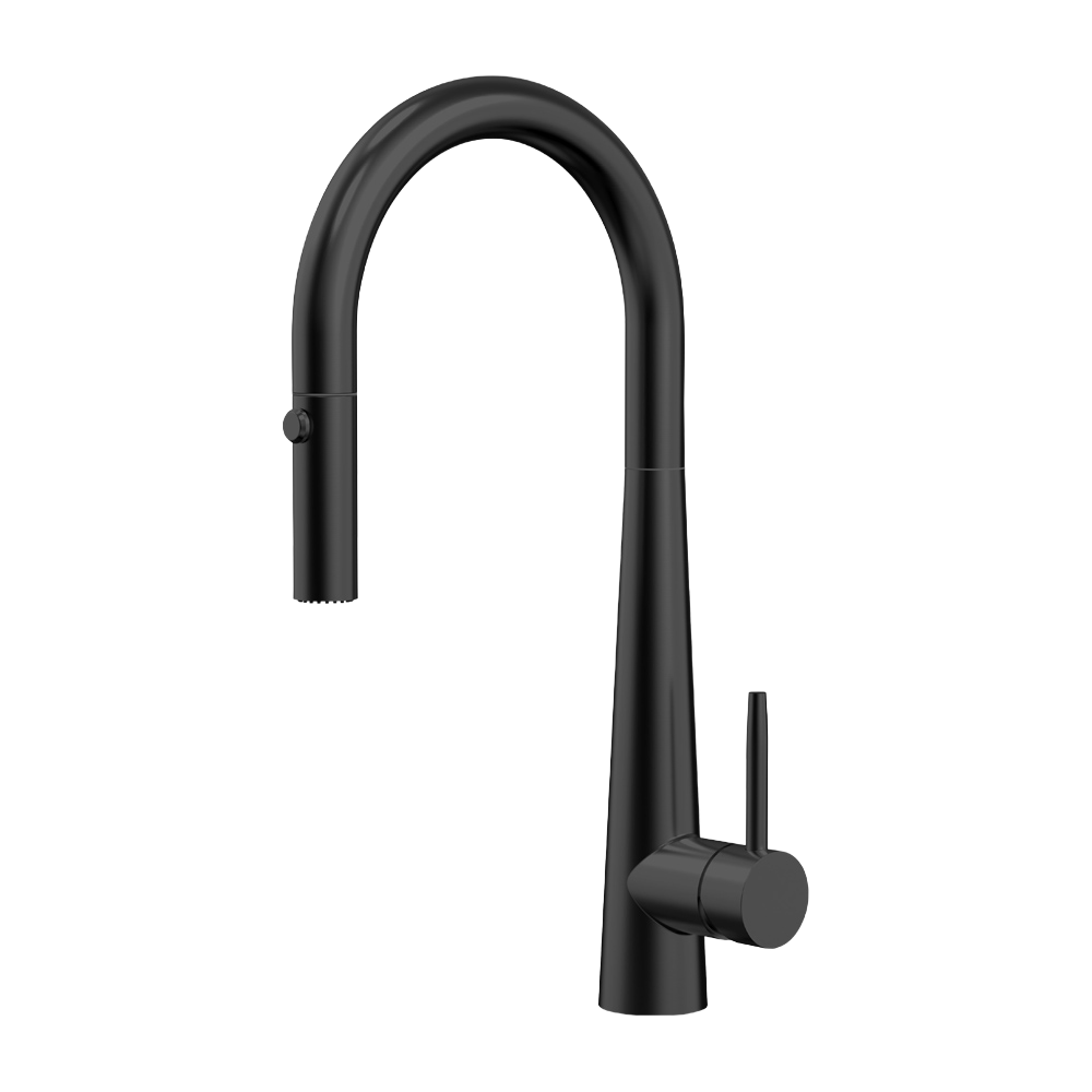 YC-8232 Modern Kitchen Faucet – Brushed Steel