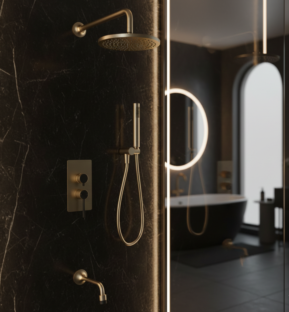 YC-RT7707 Premium Shower System – Dual Function Shower Set