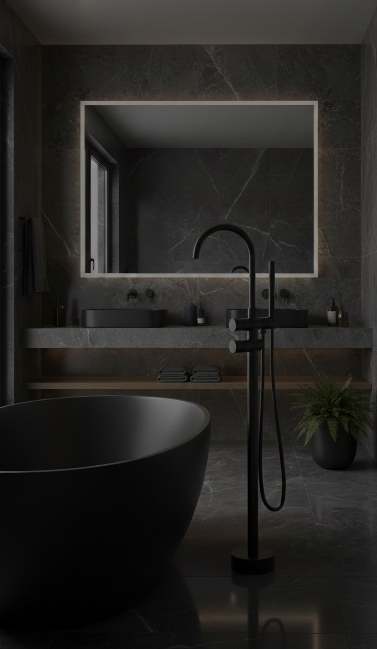 YC-SH81201-2B – Free Standing Bathtub Faucet