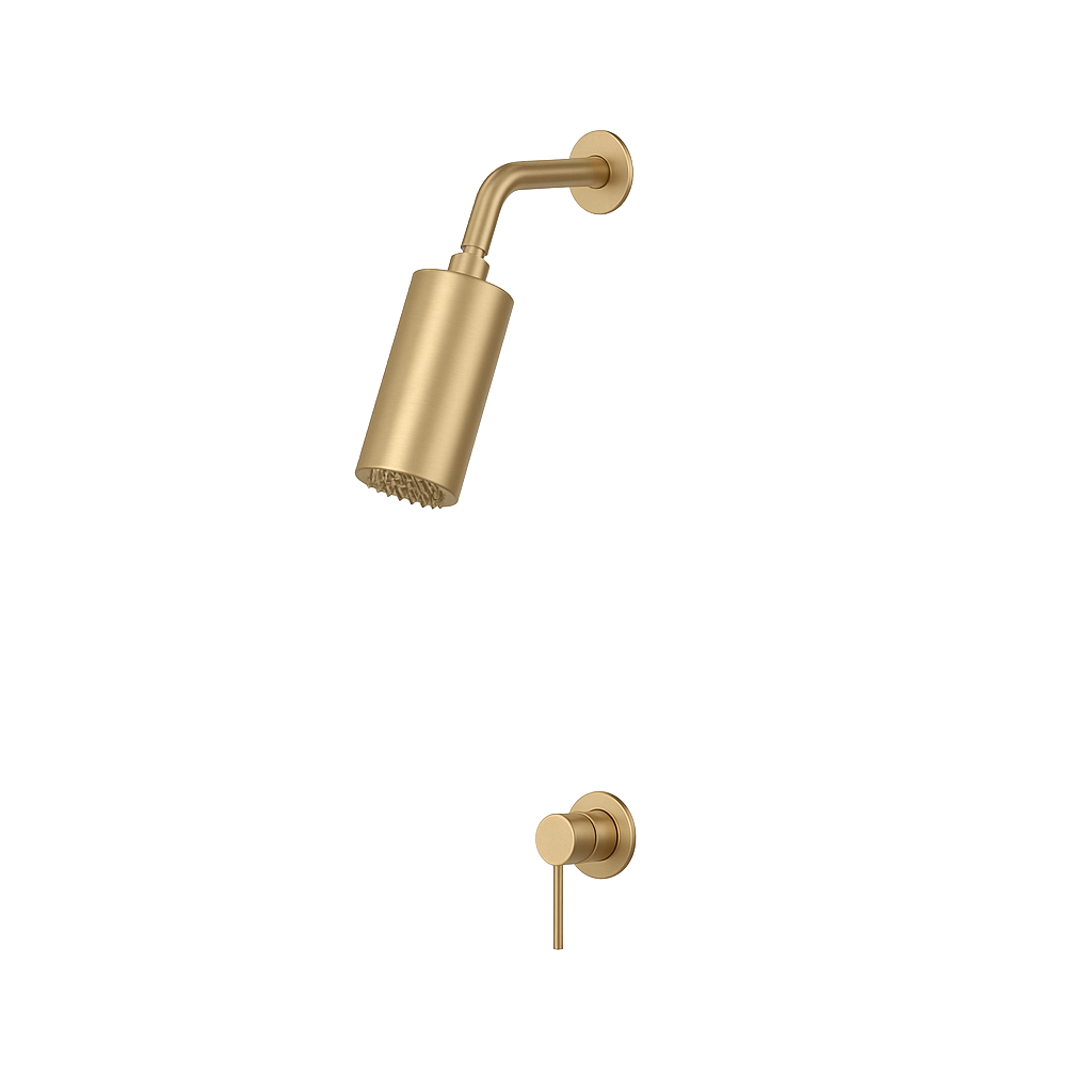 YC-81101 Luxury Shower Set – Contemporary Wall-Mounted Shower with Mixer Valve