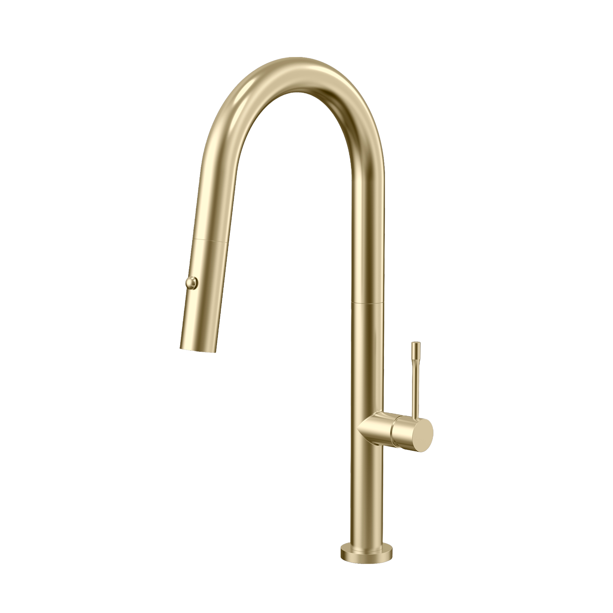 CAMILLA SERIES – KITCHEN FAUCET, A SMOOTH PULL DOWN DESIGN WITH A SOFT, ELEGANT CURVE.