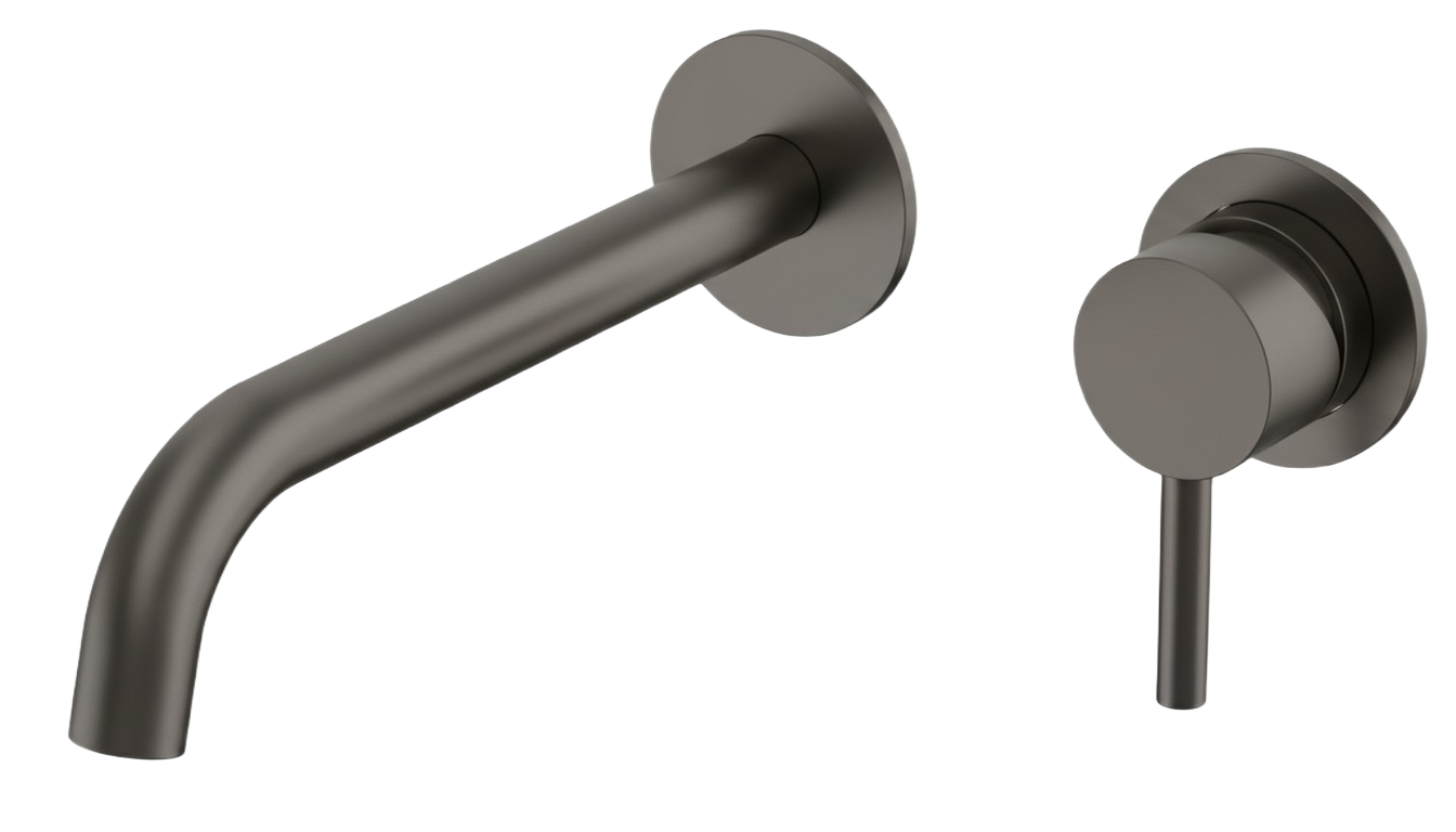 YC-811018 Luxury Bathroom Faucet – Minimalist Wall-Mount Vanity Tap with Single Handle