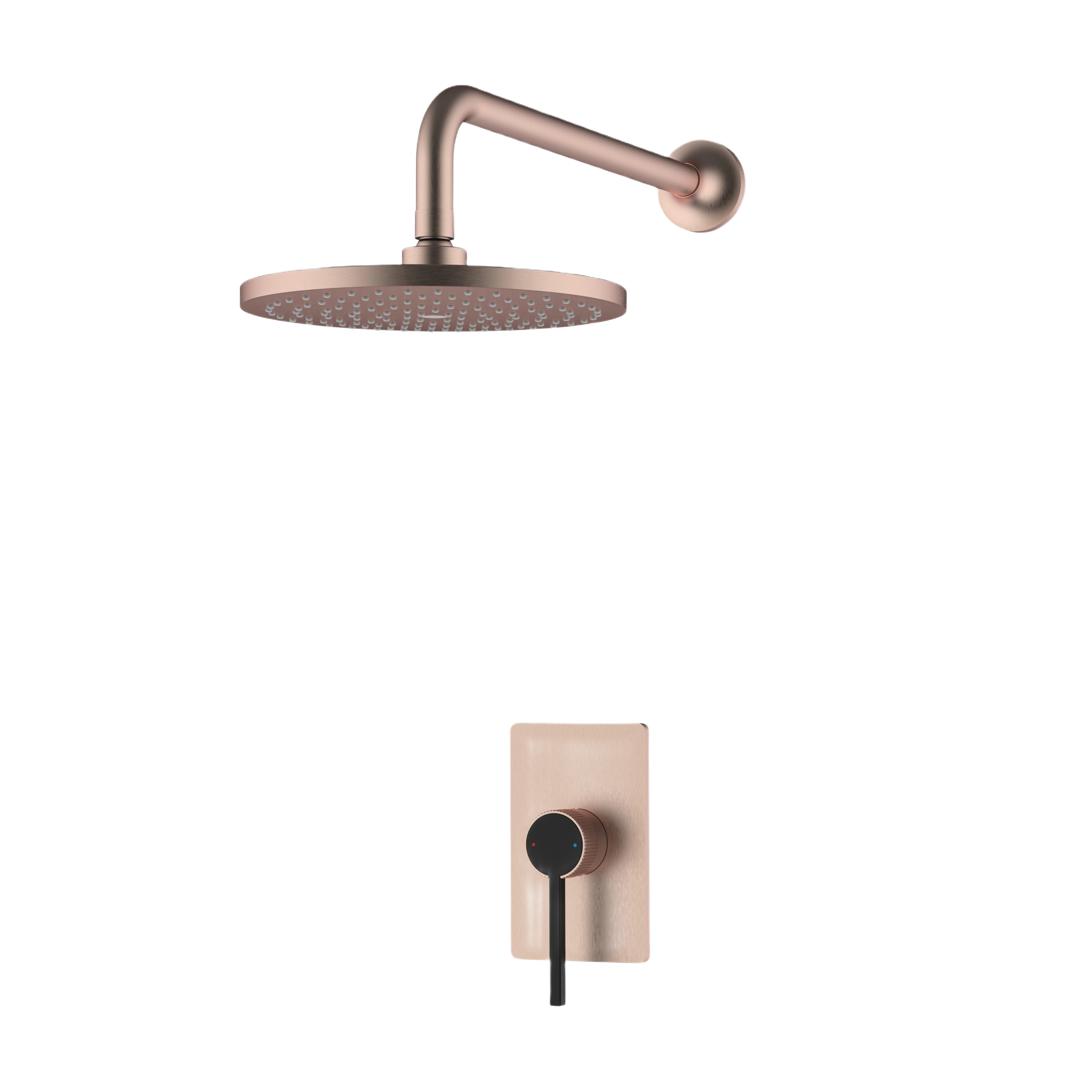 YC-RT7706 Luxury Shower Set – Contemporary Wall-Mounted Shower with Mixer Valve