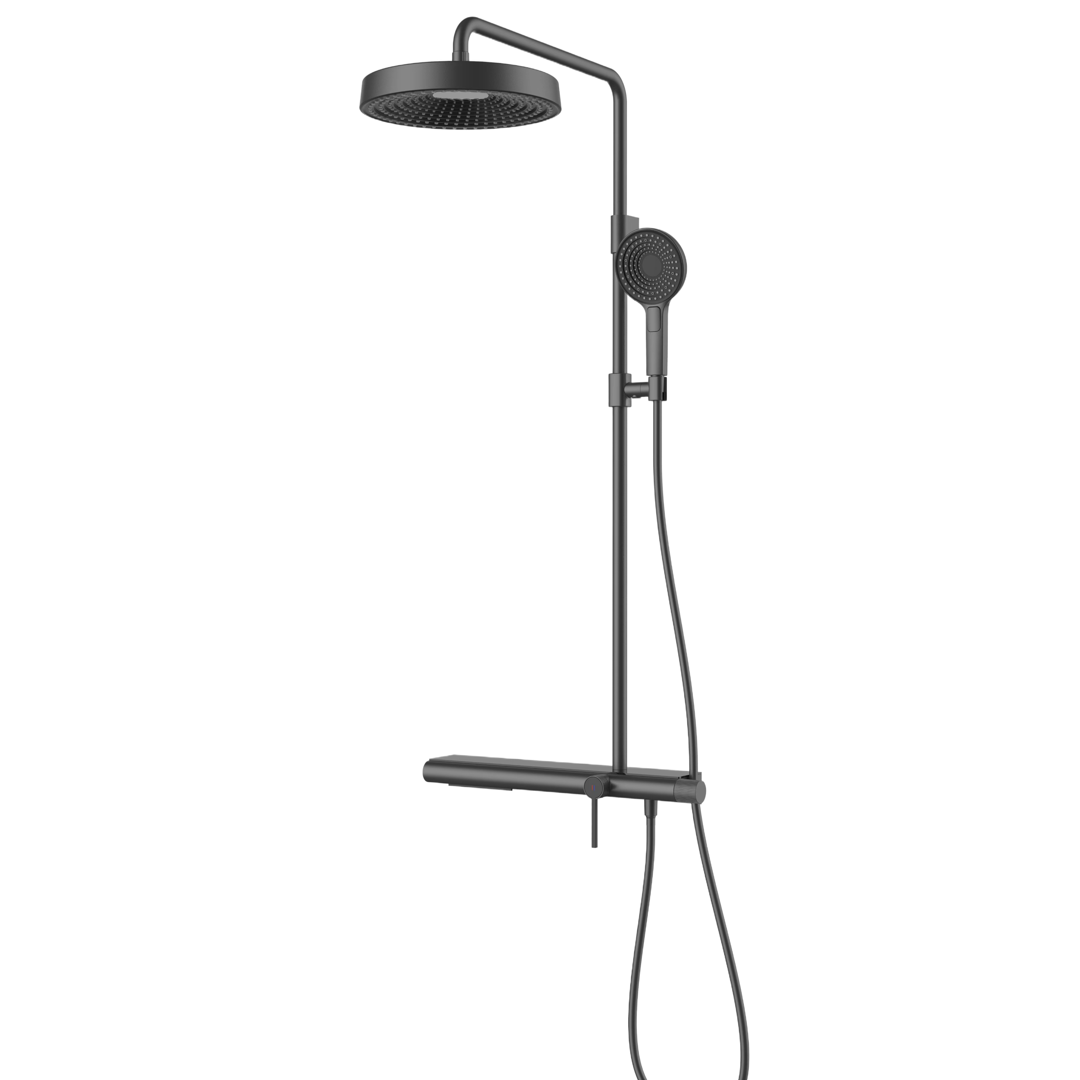 YC-RT7700 – Elegant Shower System – Complete Rainfall and Hand Shower Combo