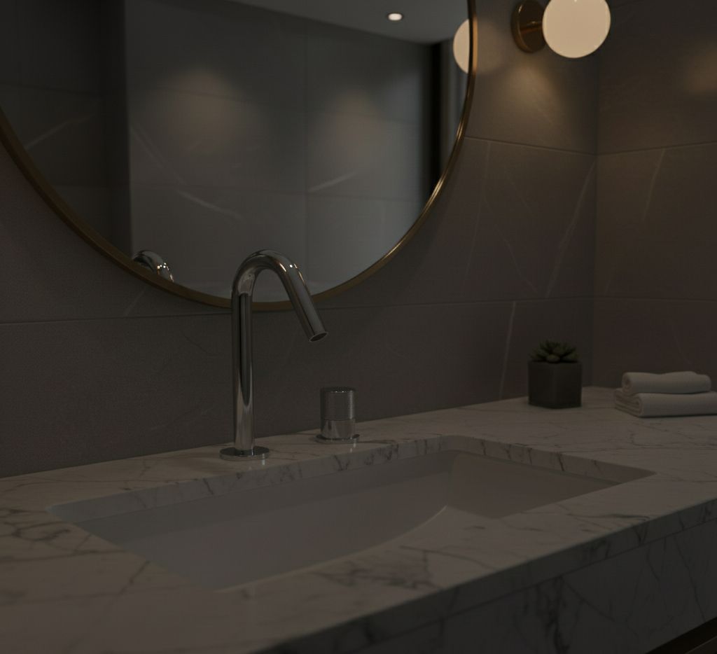 YC-SH80731-2 Minimalist Bathroom Faucet