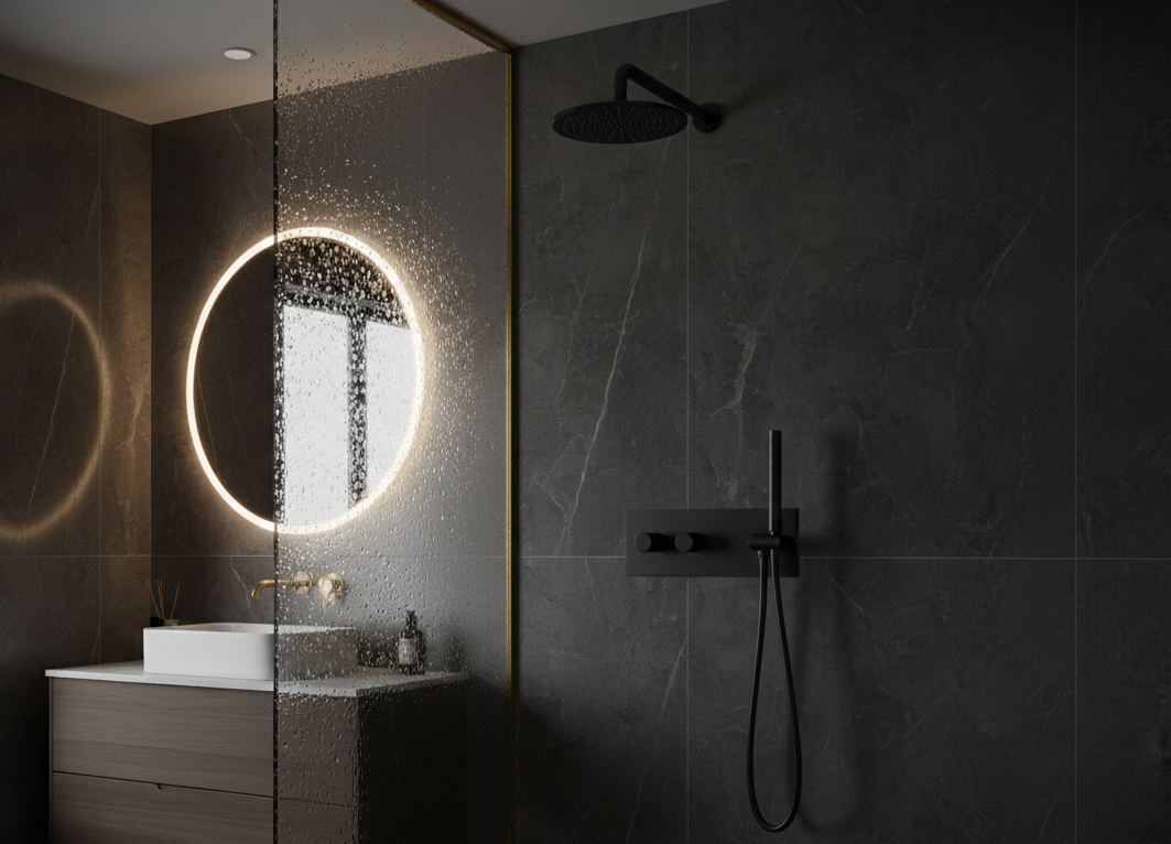 YC-SH8071-2 Elegant Shower System – Complete Rainfall and Hand Shower Combo