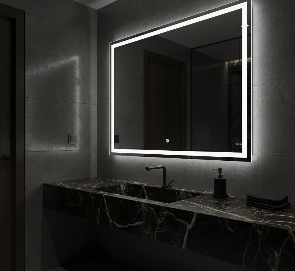 YC-80742 Elegant Vanity Faucet – Streamlined High-Arc Spout