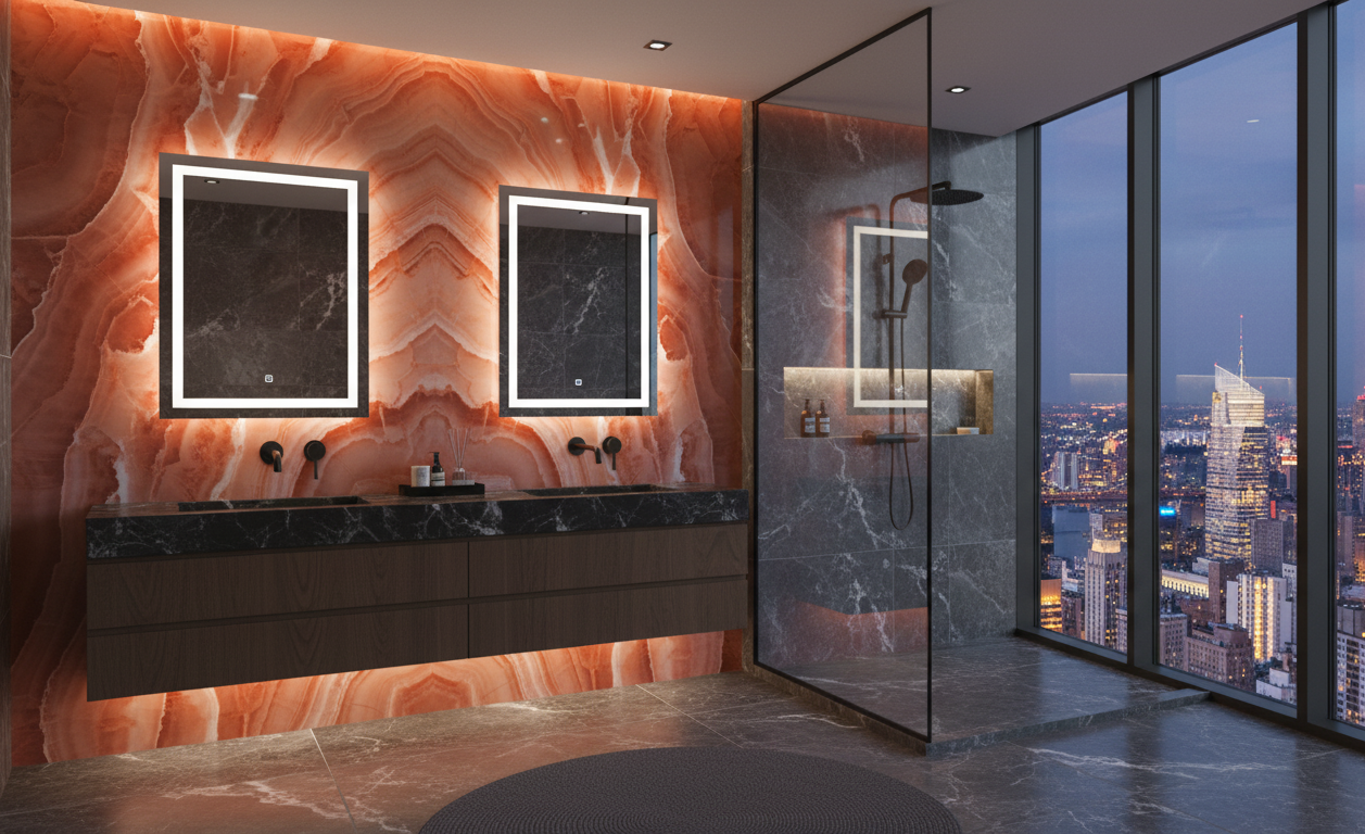 YC-811018 Luxury Bathroom Faucet – Minimalist Wall-Mount Vanity Tap with Single Handle