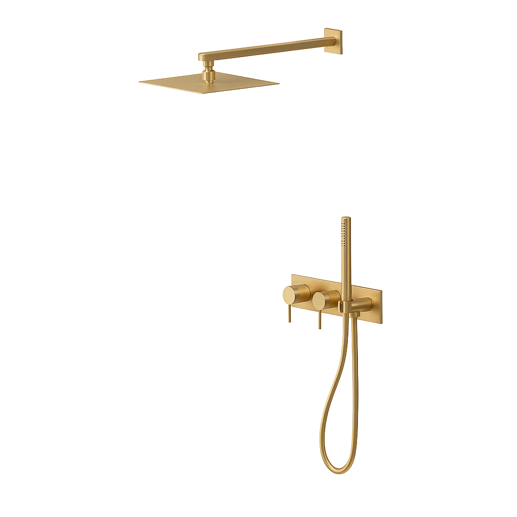 YC-81103 Elegant Shower System – Modern Wall-Mounted Rain Shower