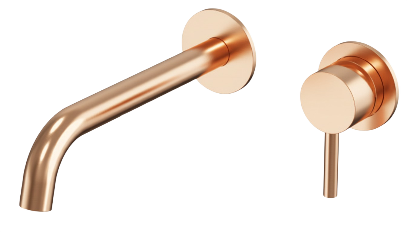 YC-811018 Luxury Bathroom Faucet – Minimalist Wall-Mount Vanity Tap with Single Handle