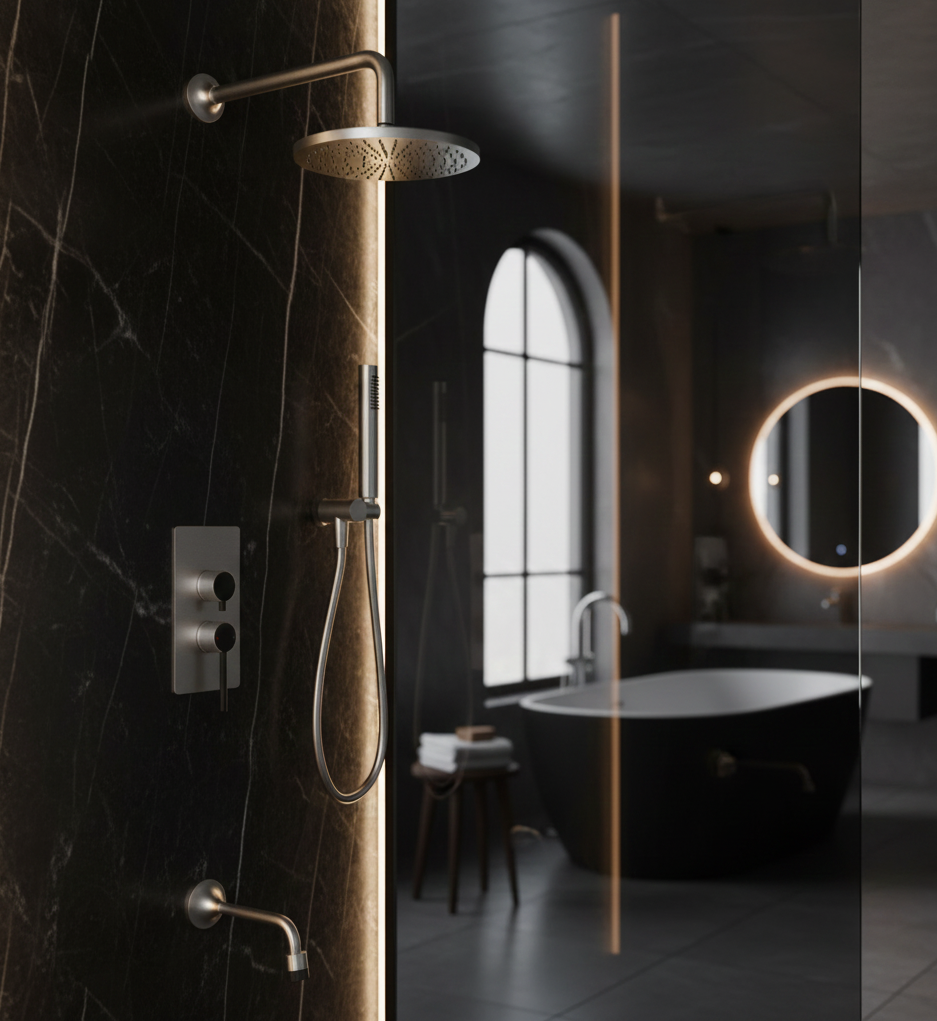 YC-RT7707 Premium Shower System – Dual Function Shower Set