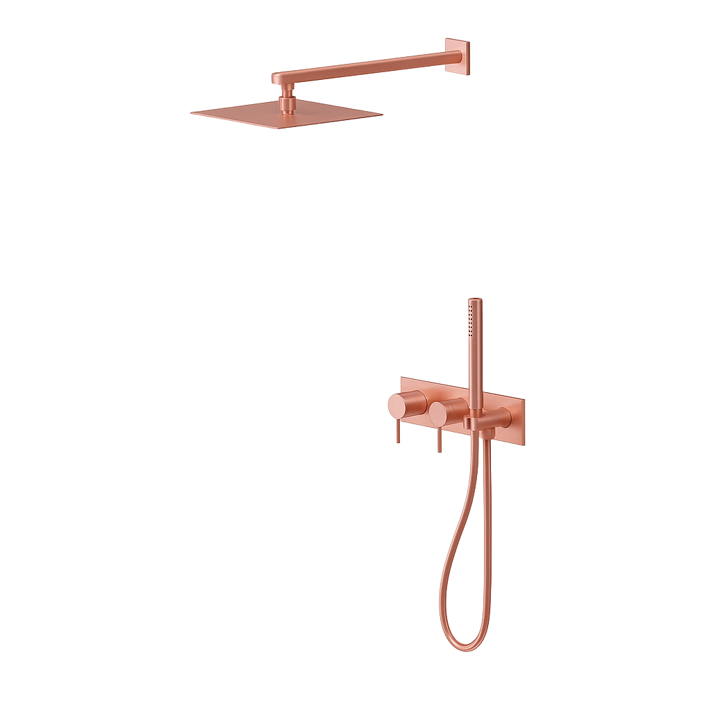 YC-81103 Elegant Shower System – Modern Wall-Mounted Rain Shower